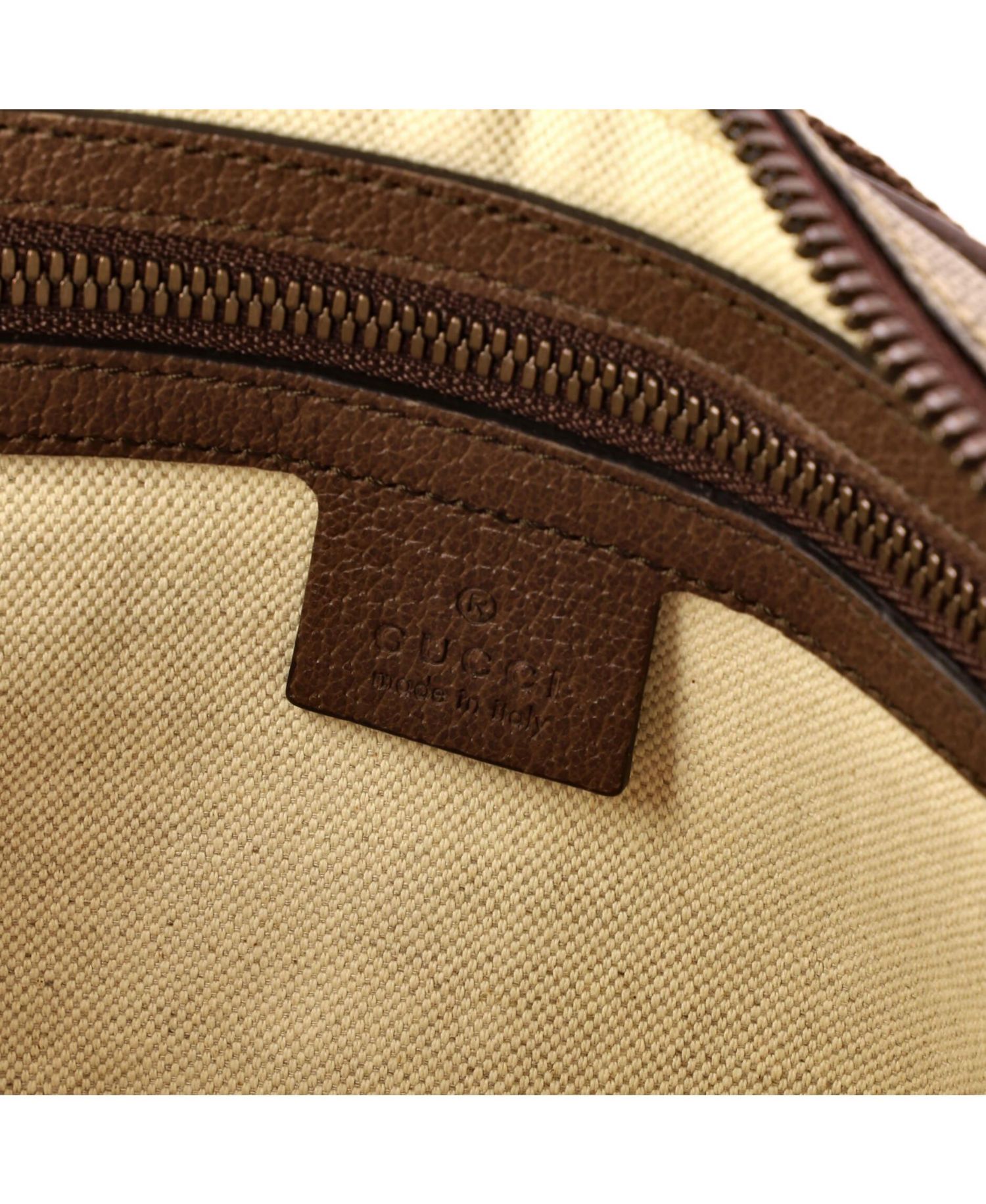 Ophidia Medium GG Coated Canvas Belt Bag