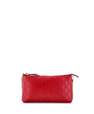 Guccissima Chain Wristlet Wallet