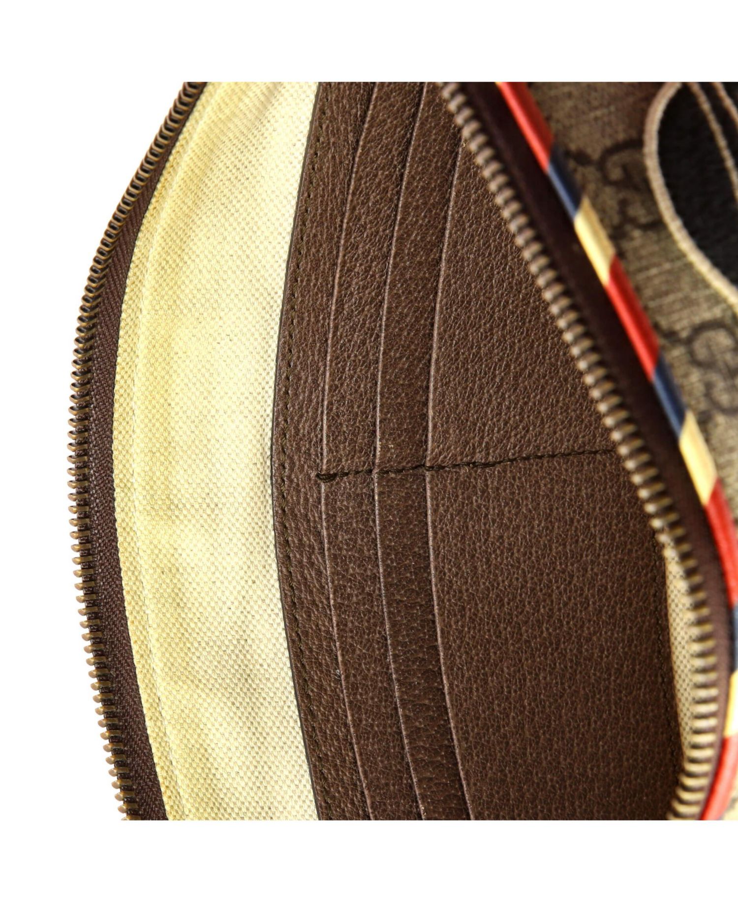 Gucci Pre-Owned Courrier GG Coated Canvas Zipper Pouch
