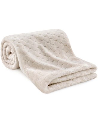 Baby Souffl&eacute; Plush Travel Blanket, 30" x 40"