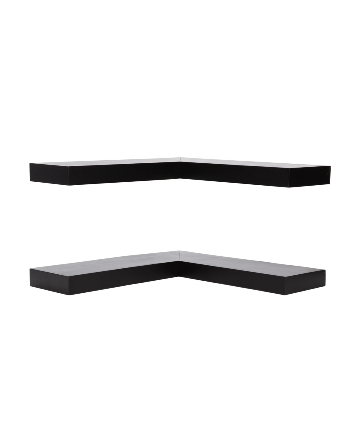 Kate and Laurel Havlock Wood Floating Shelves