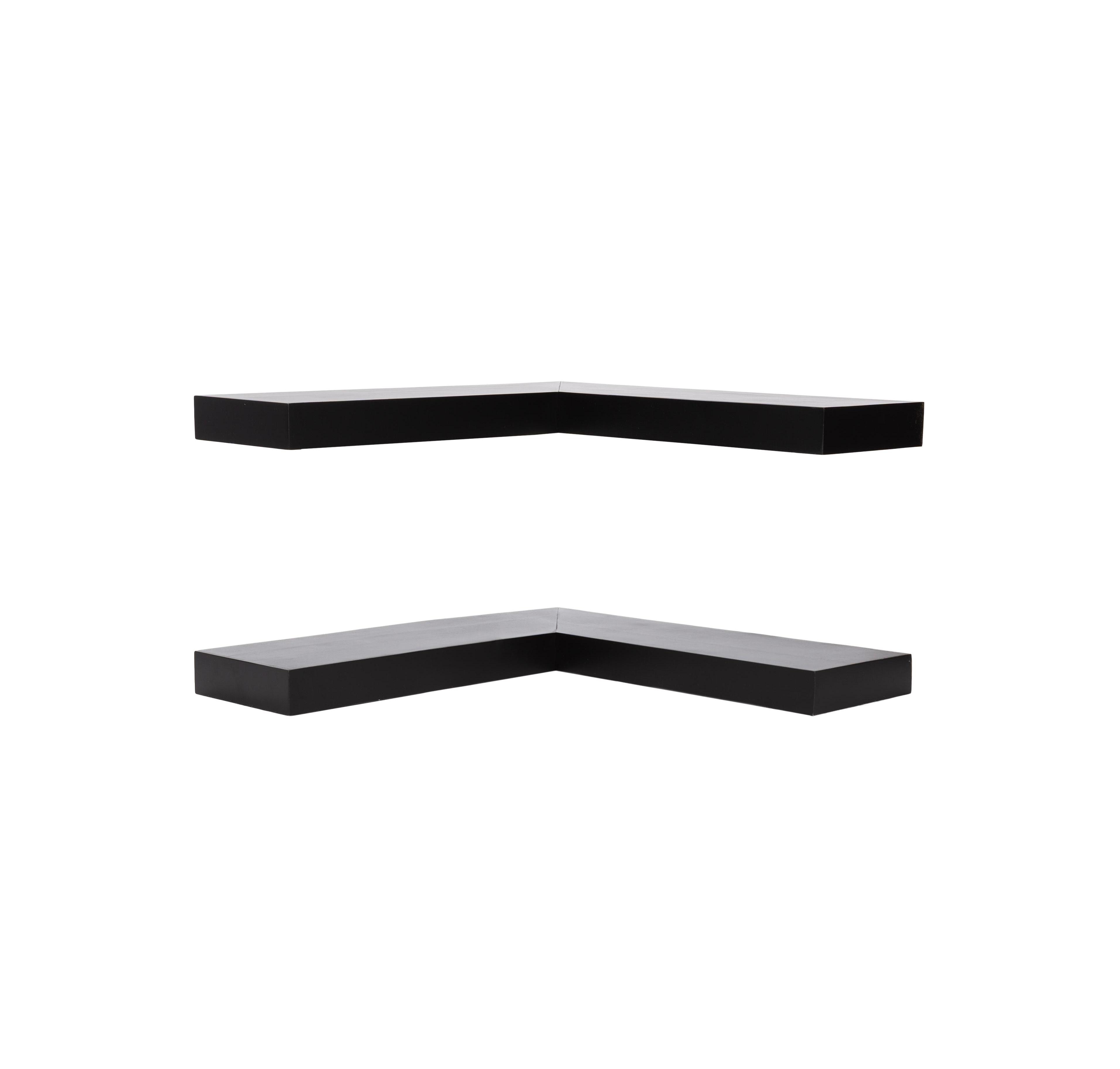 Kate and Laurel Havlock Wood Floating Shelves