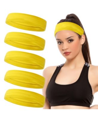 Non-Slip Running Headbands, 5-Piece Set