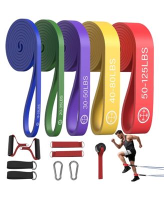 Resistance Bands for Pull Up Home Workout with Carry Bag