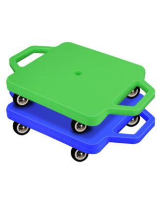 Sports Scooters With Handles Casters For Indoor Outdoor Play Equipment