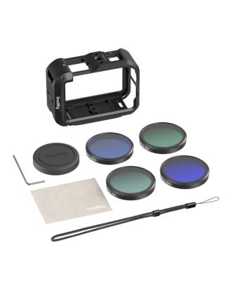 Advanced Camera Cage Kit Cold Shoe Mount Case for DJI Osmo Action 6
