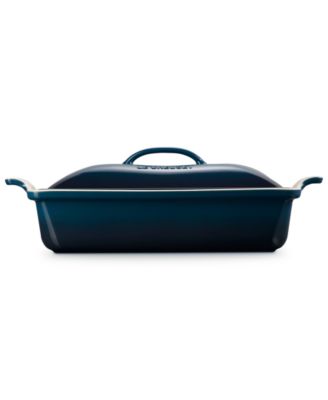 Stoneware 4-Quart Rectangular Casserole Dish