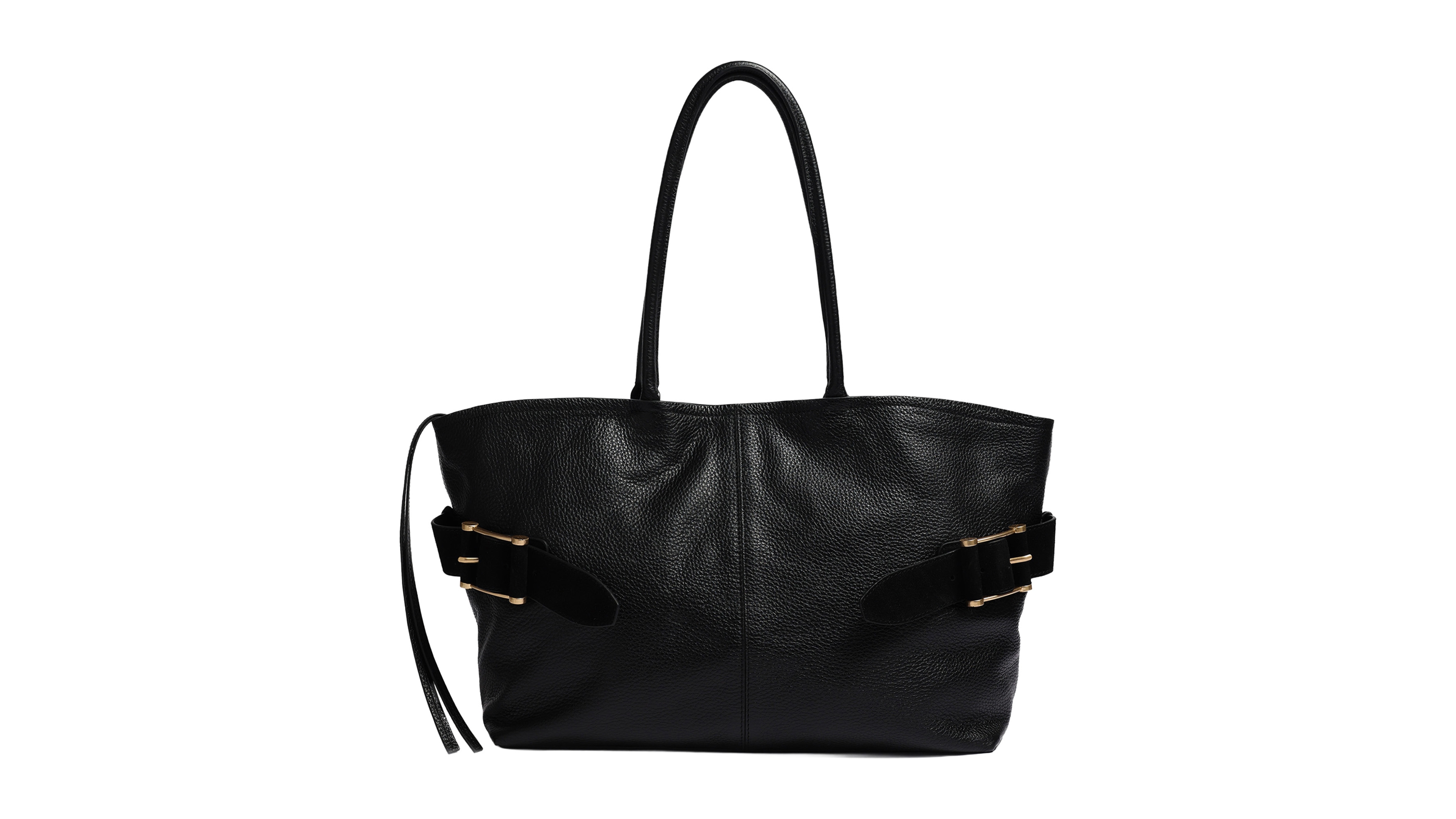 Kenneth Cole Bowery Extra-Large Leather Laptop Tote Handbag