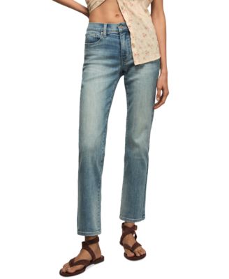Women's Zoe High-Rise Straight-Leg Jeans