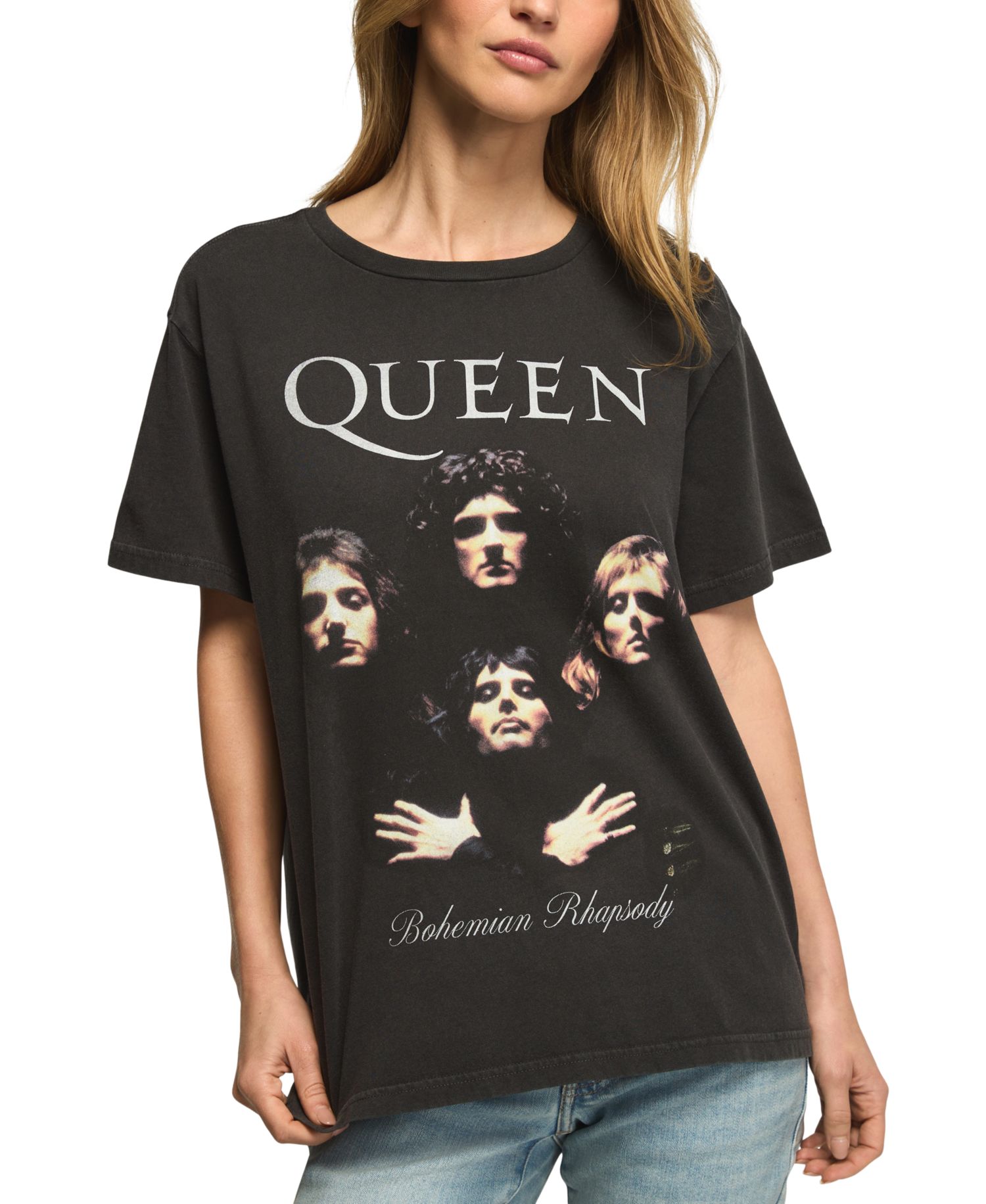 Women's Queen Photo Classic Retro-Graphic T-Shirt