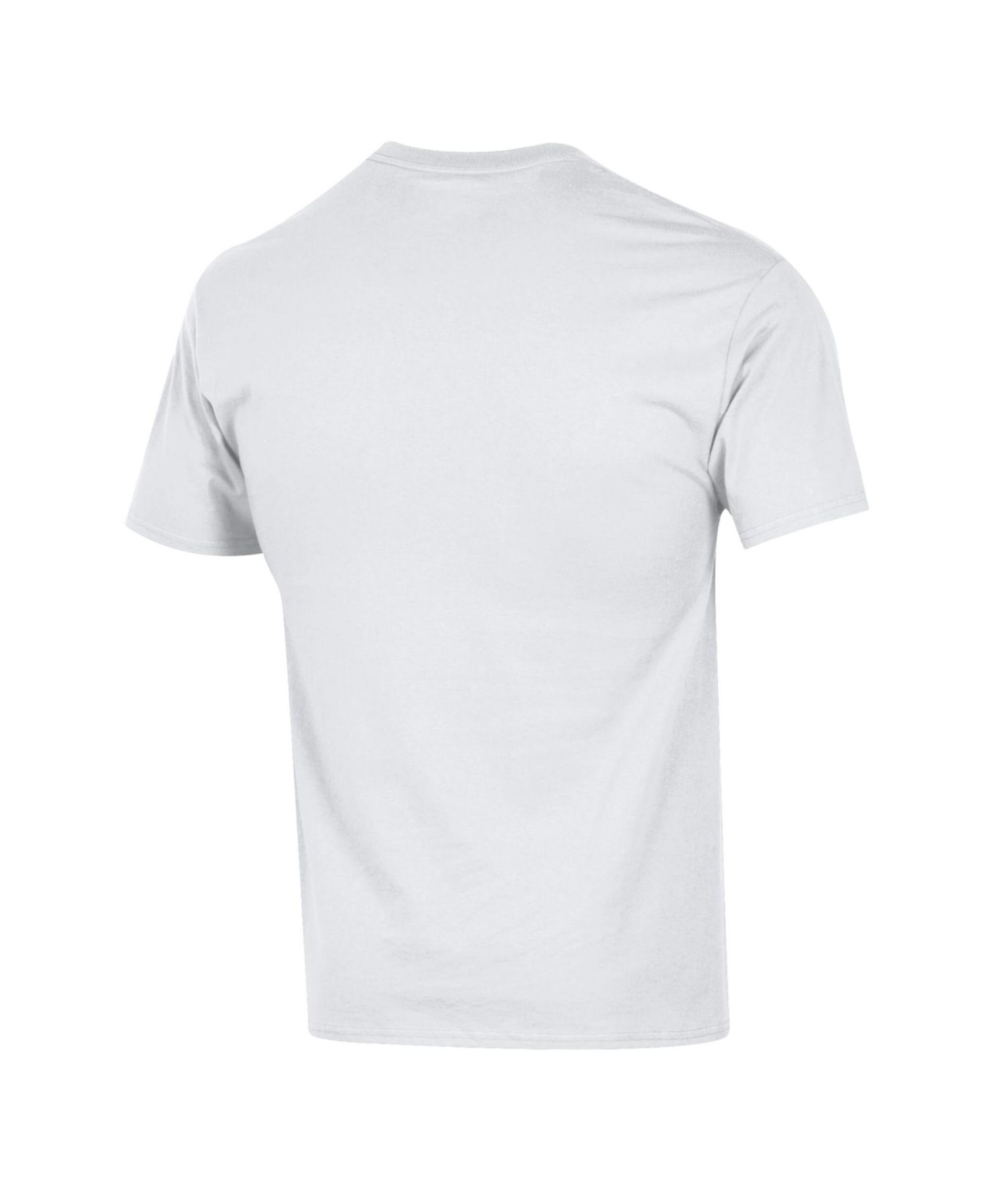 Men's White New York Yankees Team Name T-Shirt