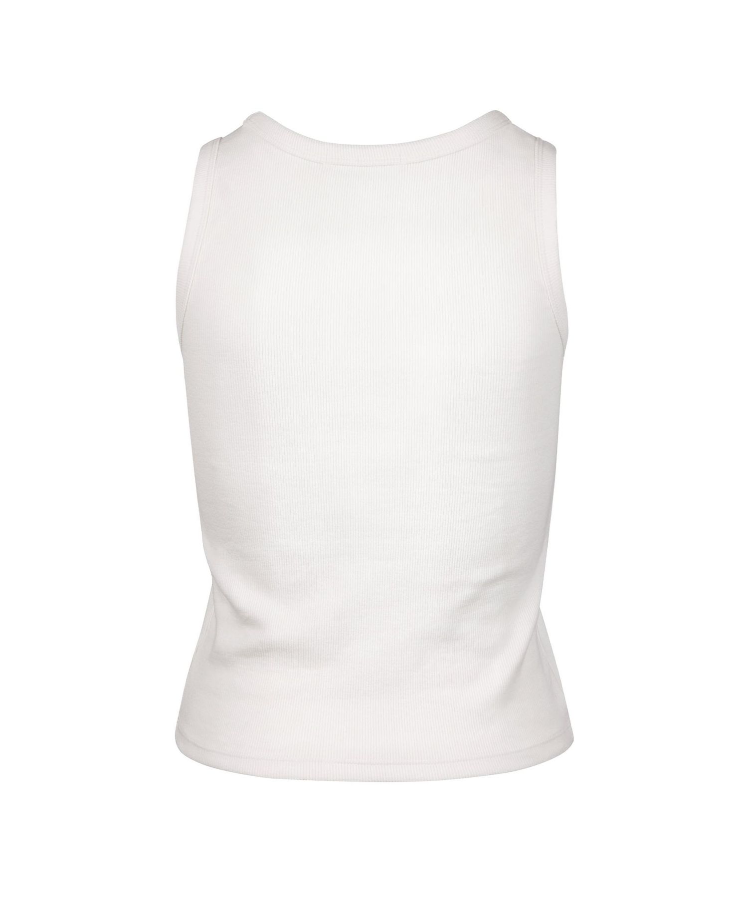 Women's '47 Cream Chicago Cubs Single Swirl Ribbed Baby Tank Top