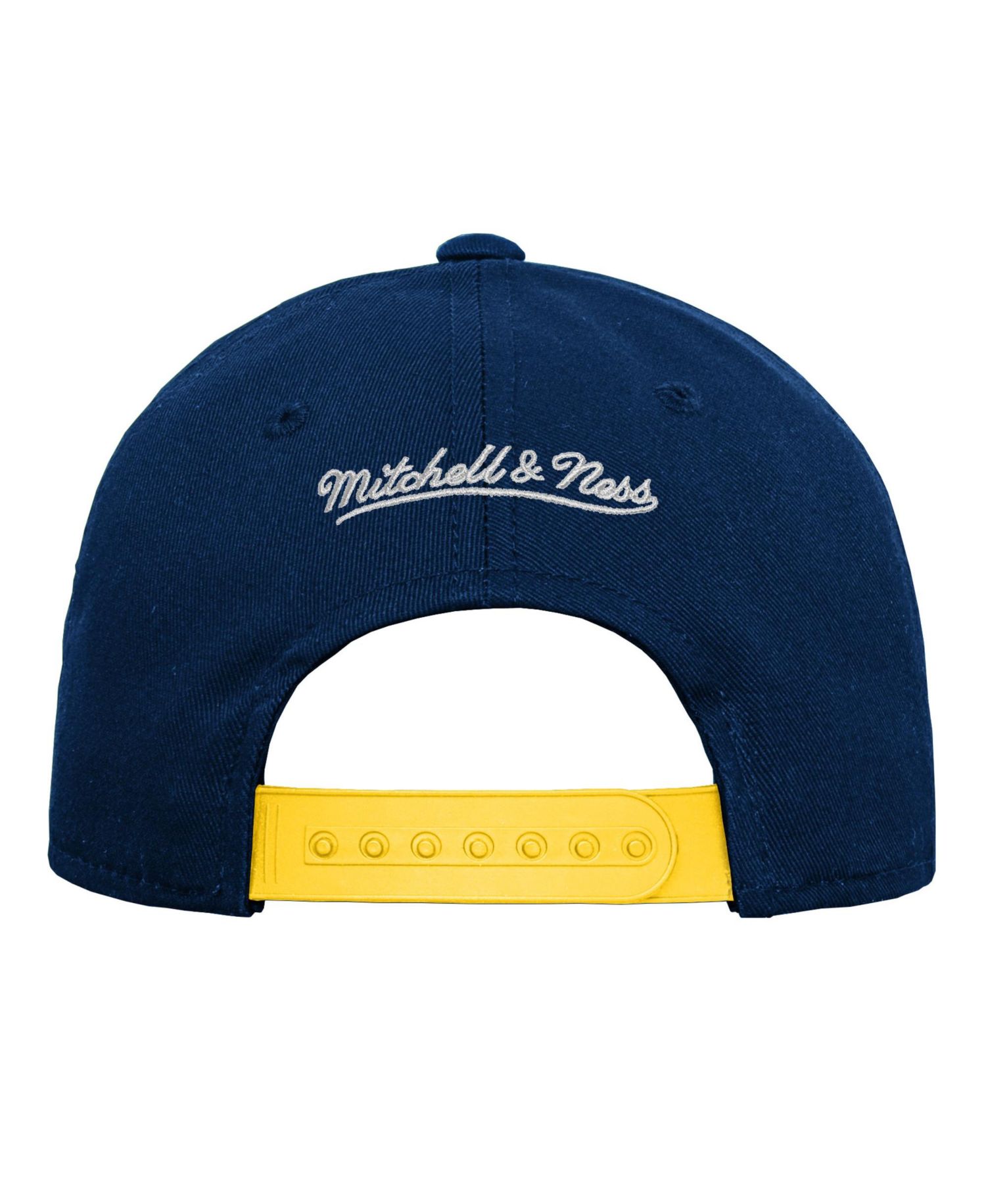 Big Boys and Girls Navy Michigan Wolverines Mascot Streaks Pro Crown Adjustable Hat