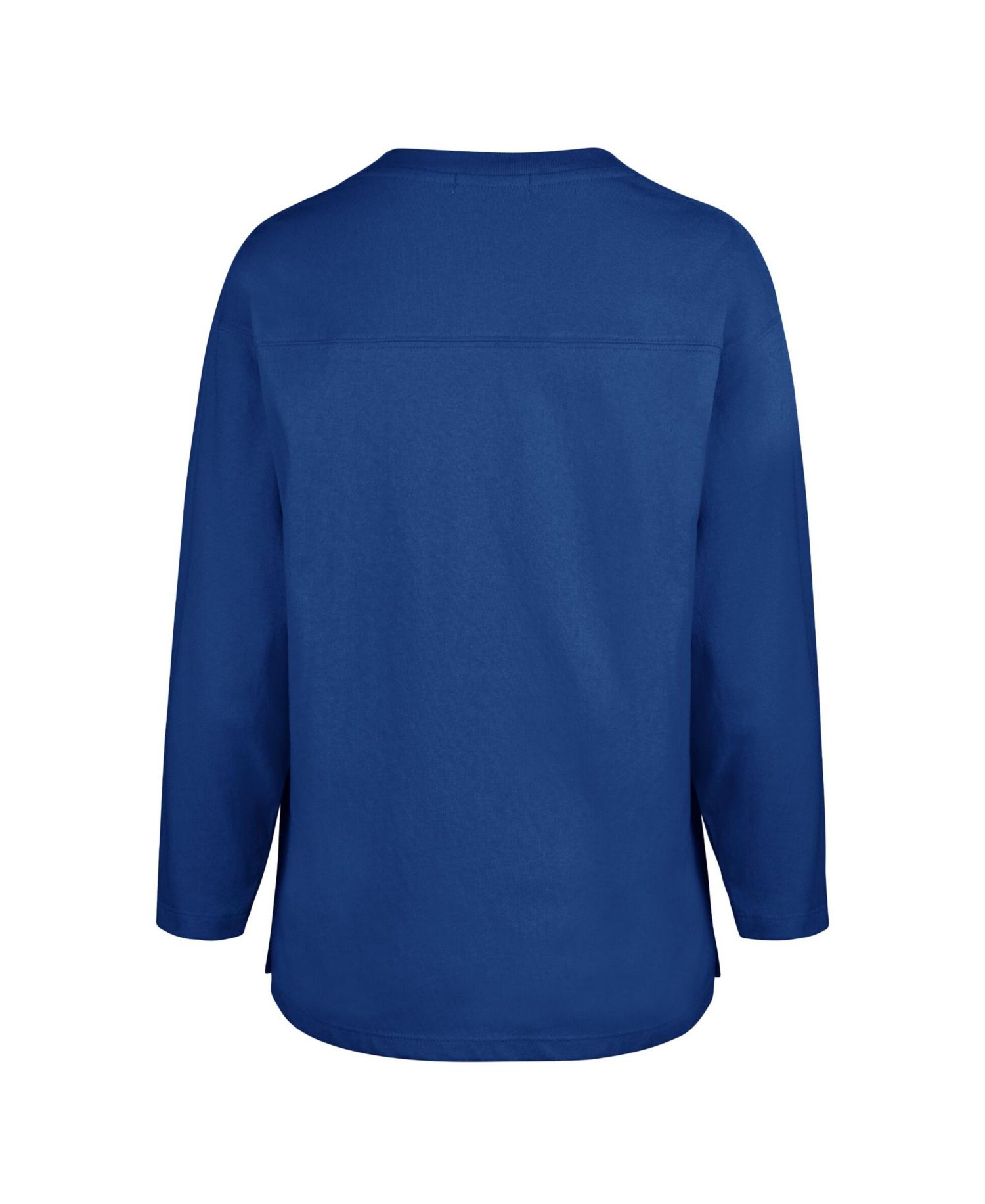 Women's '47 Royal Denver Broncos Game Nod Timeless Long Sleeve T-Shirt