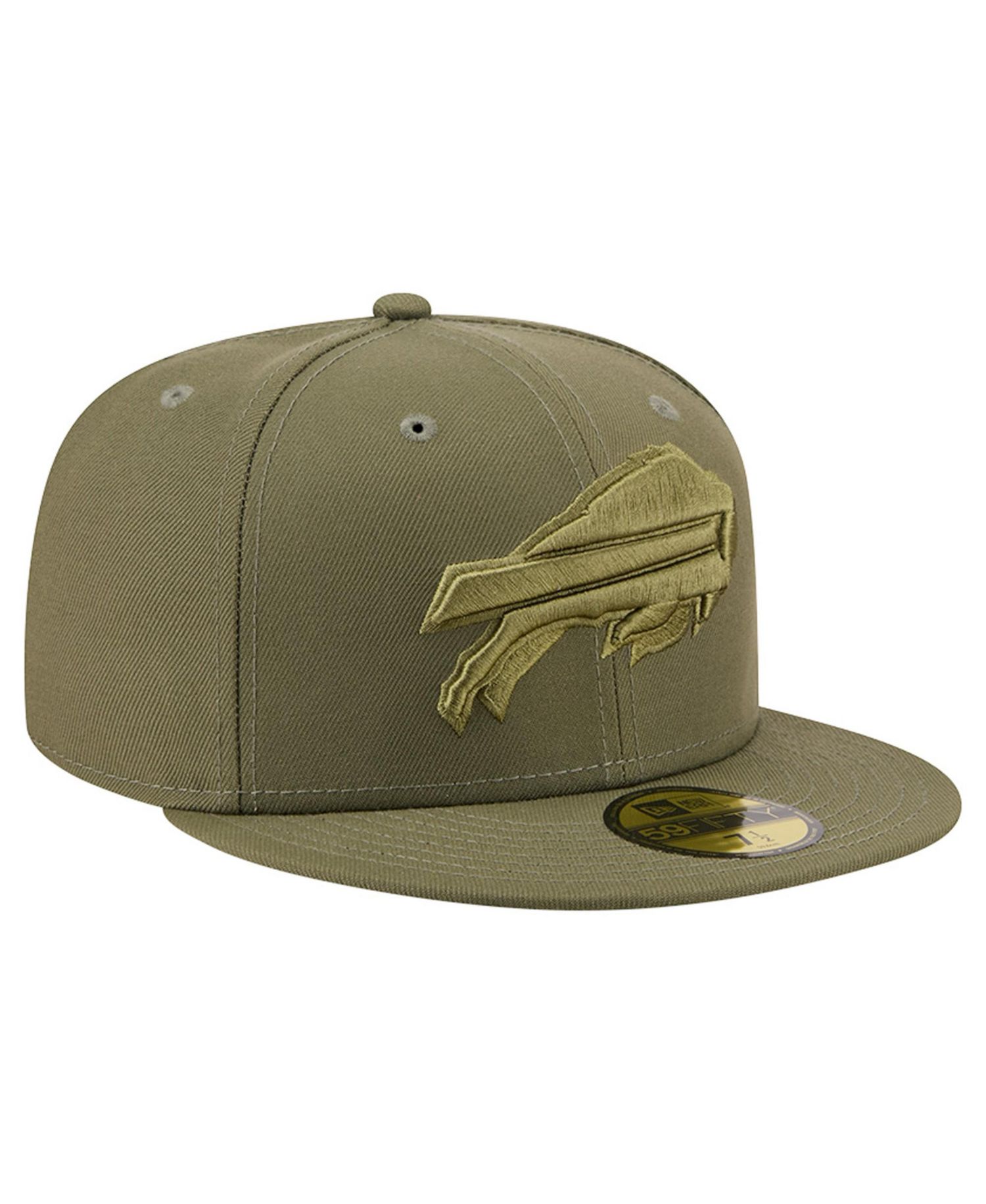 Men's Olive Buffalo Bills Color Pack 59FIFTY Fitted Hat