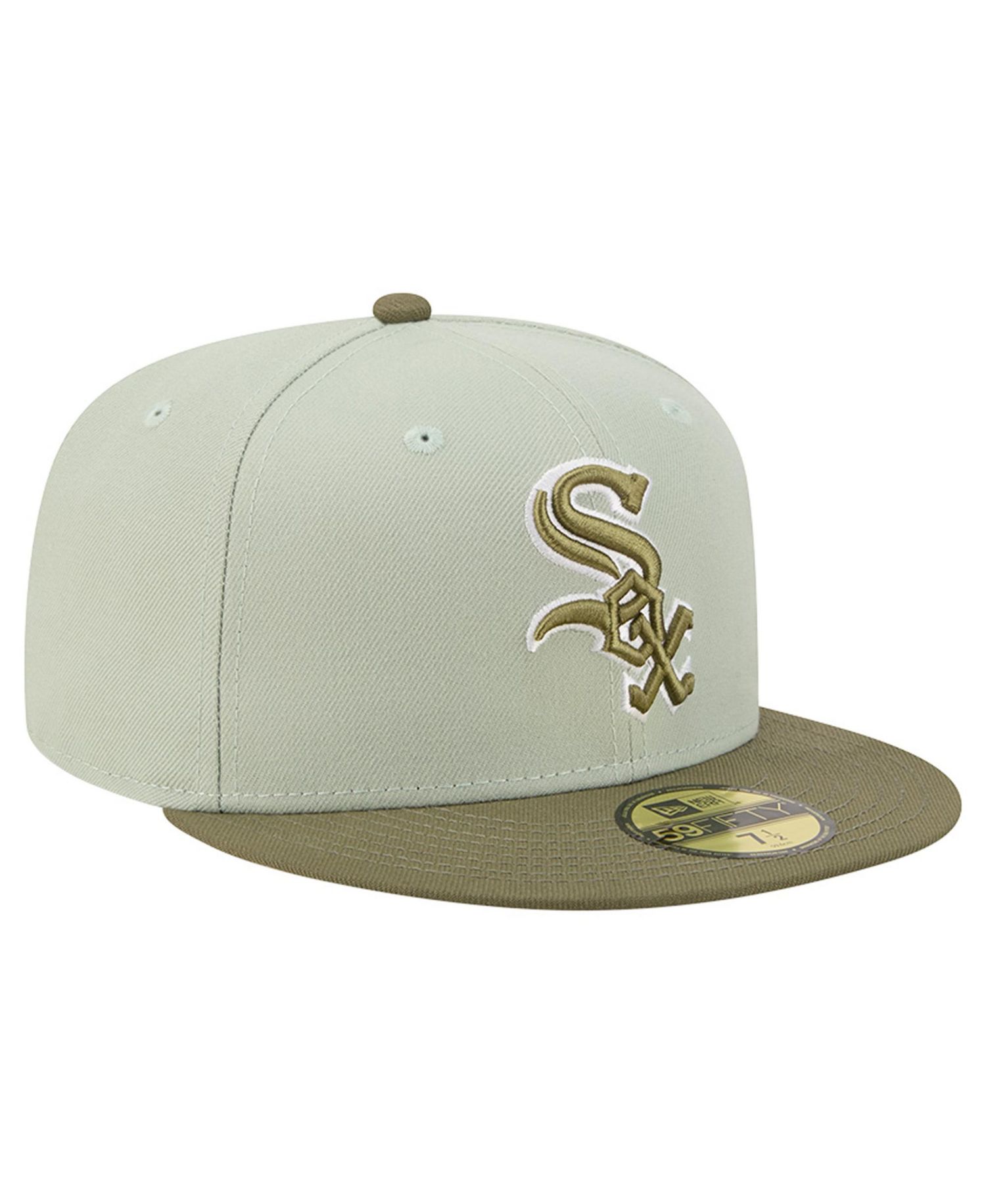 Men's Green/Olive Chicago White Sox Color Pack 59FIFTY Fitted Hat