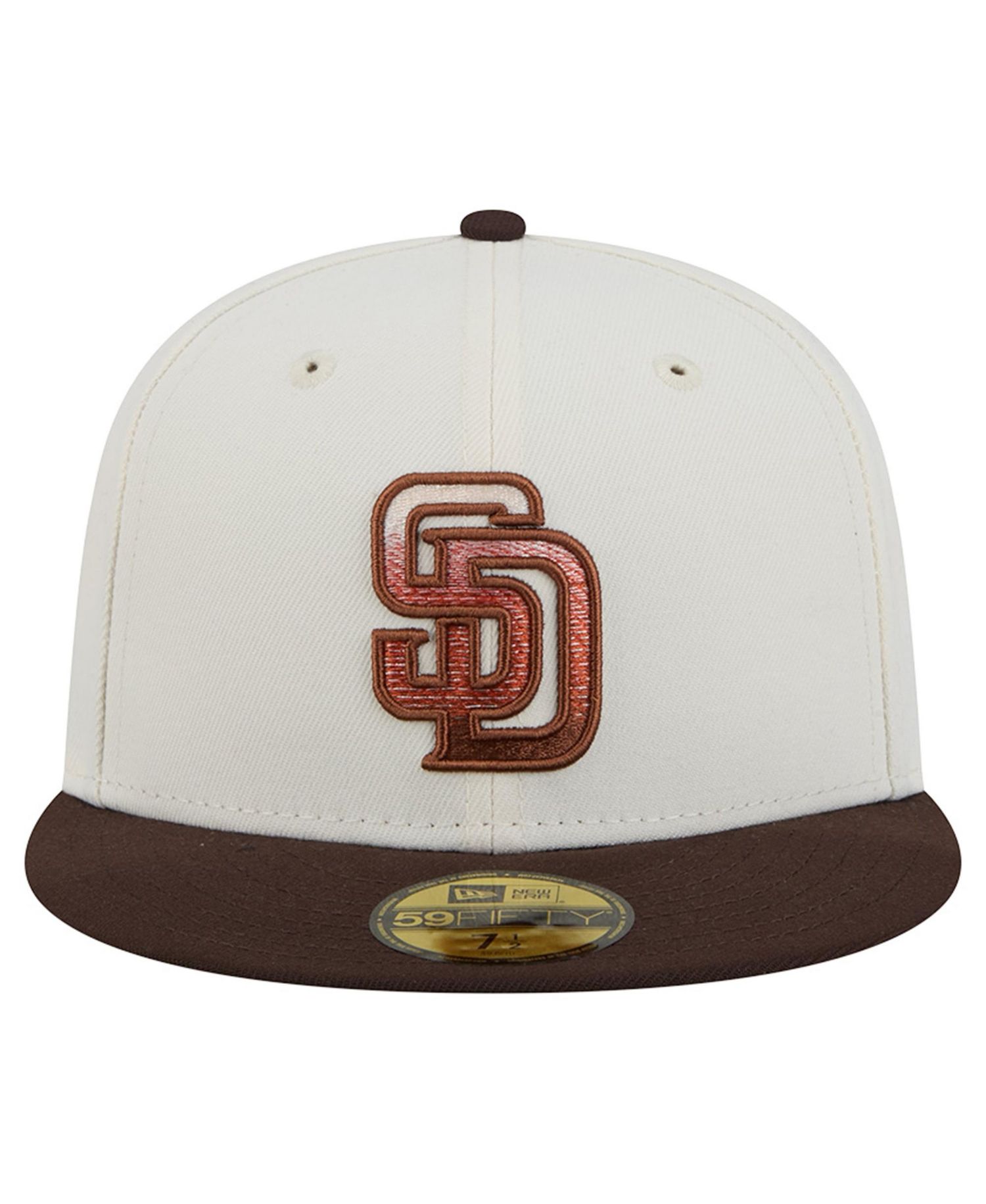 Men's Natural/Brown San Diego Padres Pumpkin Spice 59FIFTY Fitted Hat
