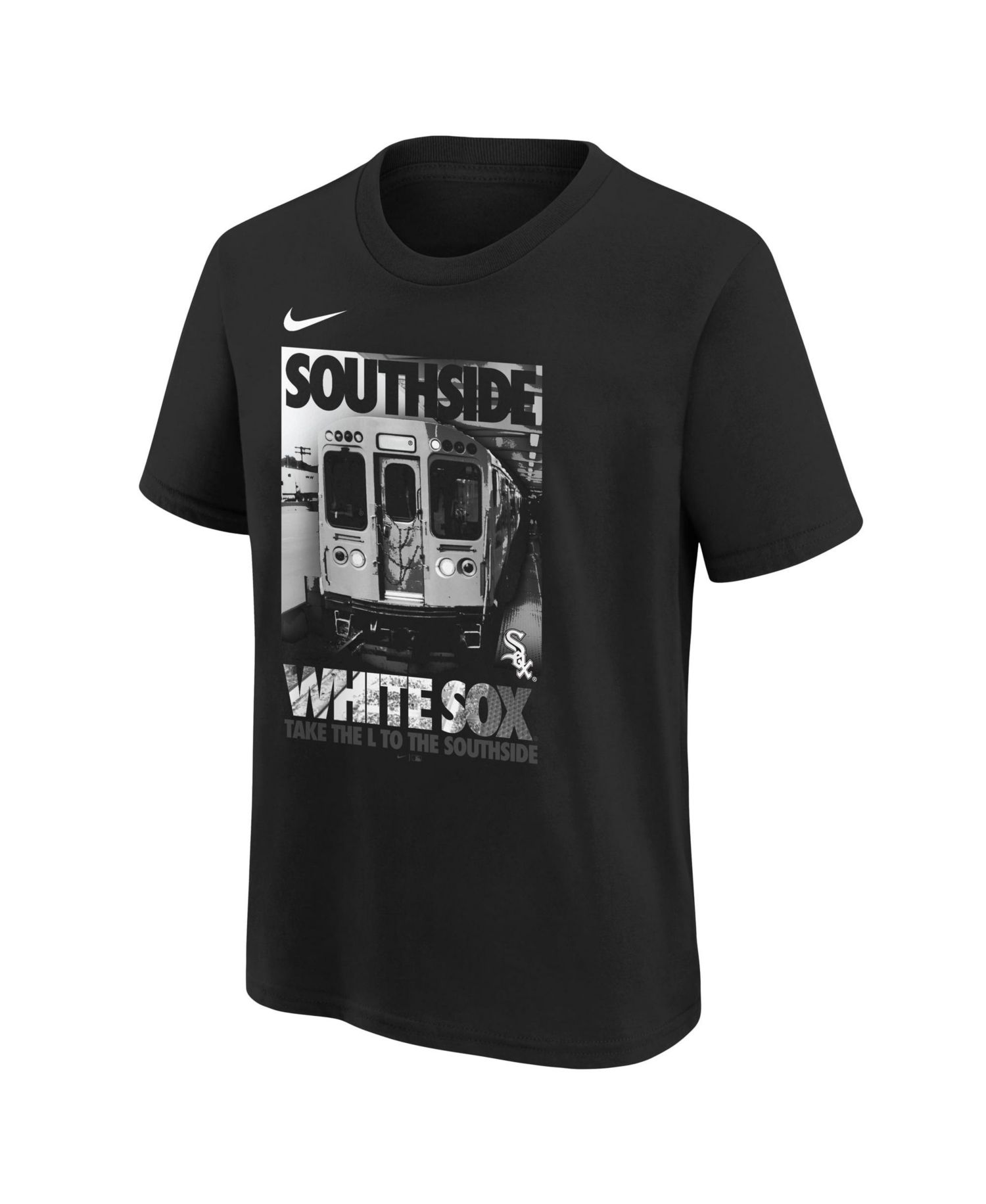 Big Boys and Girls Black Chicago White Sox Hometown Collection T-Shirt