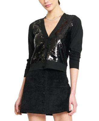 Women's Amaya Cropped Sequin Cardigan