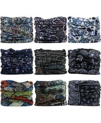 Polyester Neck Gaiter Headband Face Mask Magic Scarf Bandana