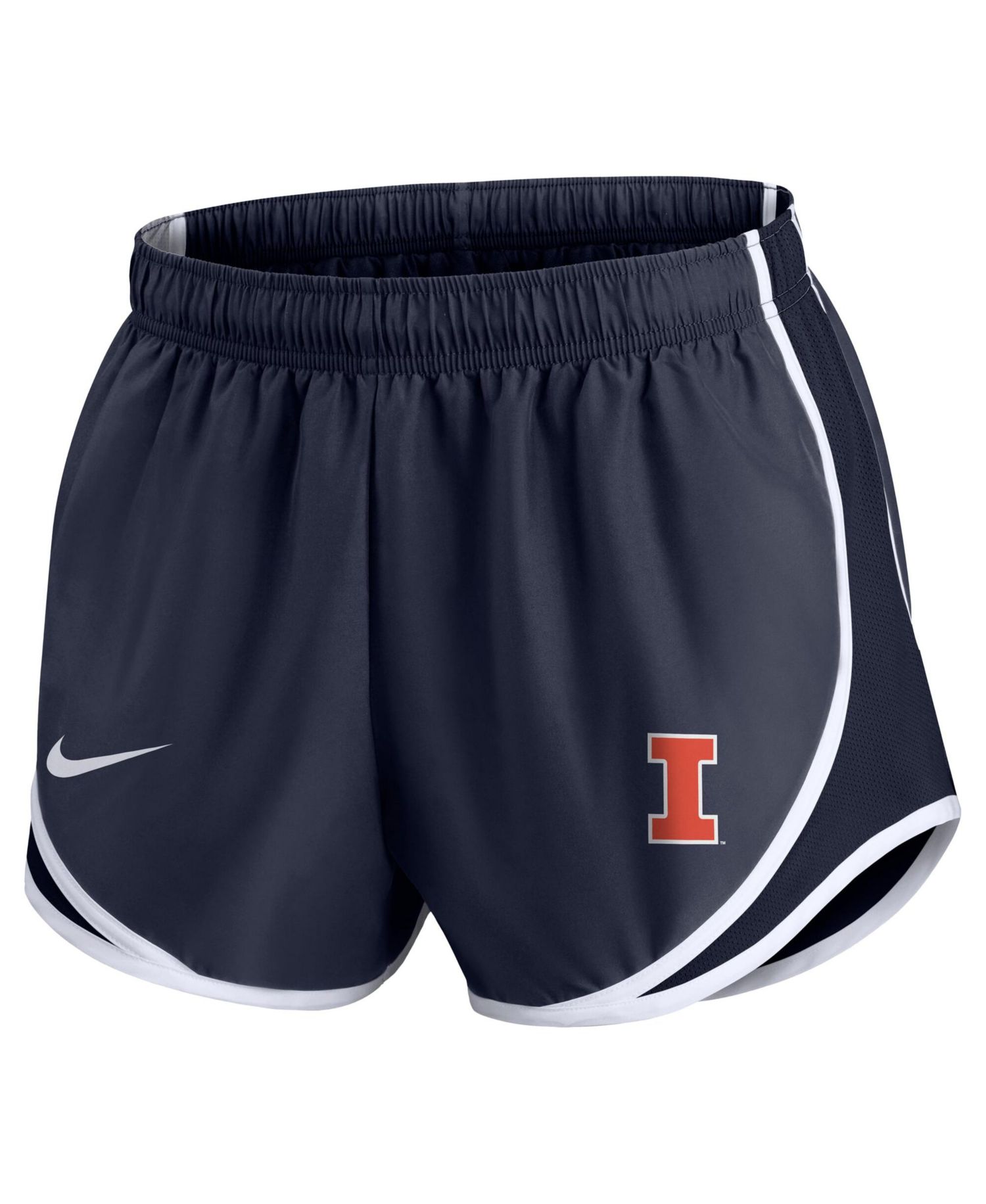 Women's Navy Illinois Fighting Illini Tempo Dri-FIT Shorts