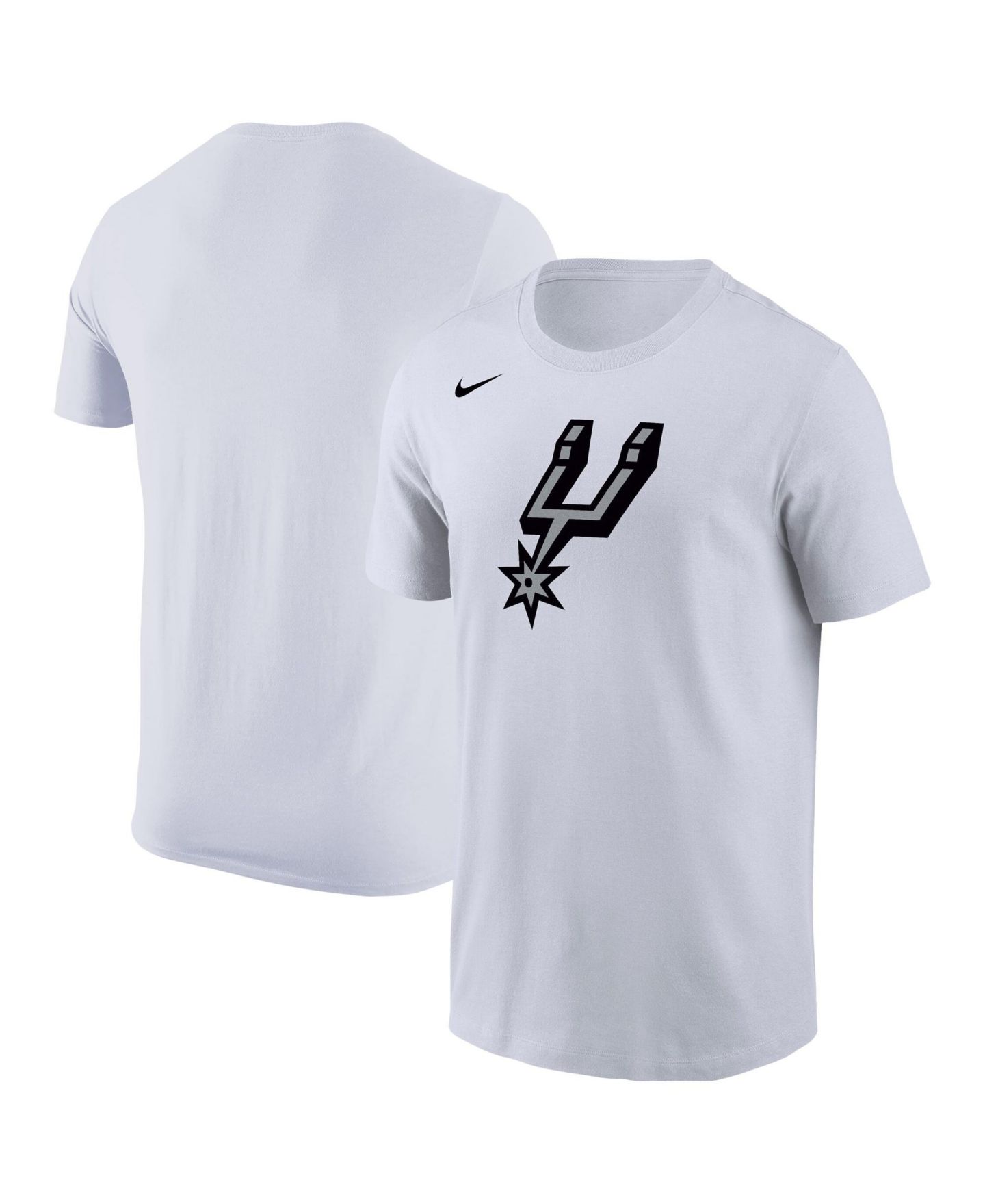 Мужская футболка Nike White San Antonio Spurs Logo — фото 1