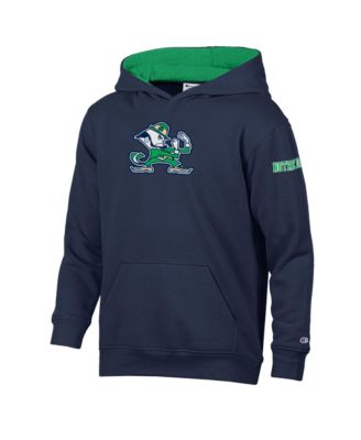 Big Boys and Girls Navy Notre Dame Fighting Irish Fleece Hoodie