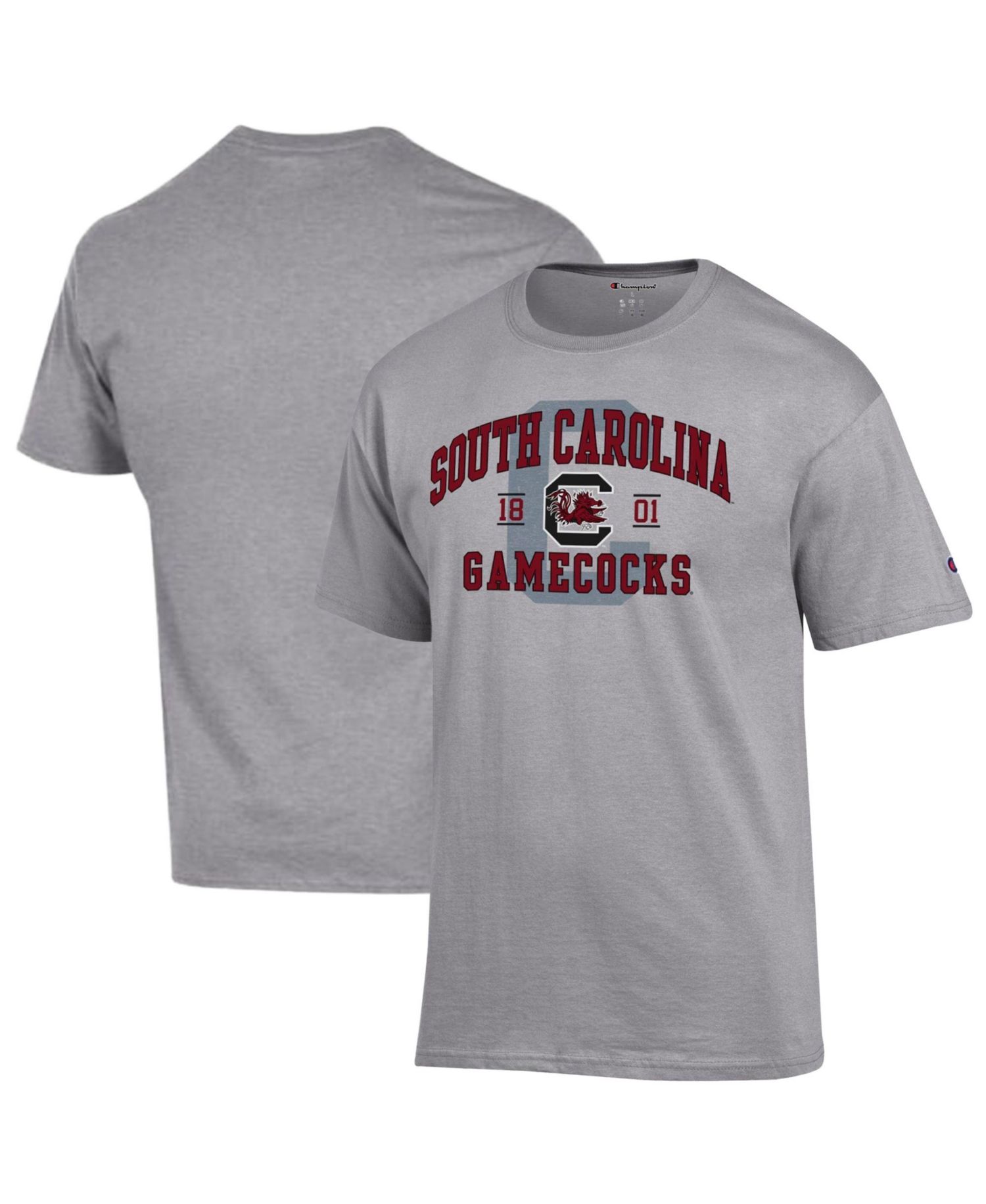 Men's Heather Gray South Carolina Gamecocks Varsity T-Shirt