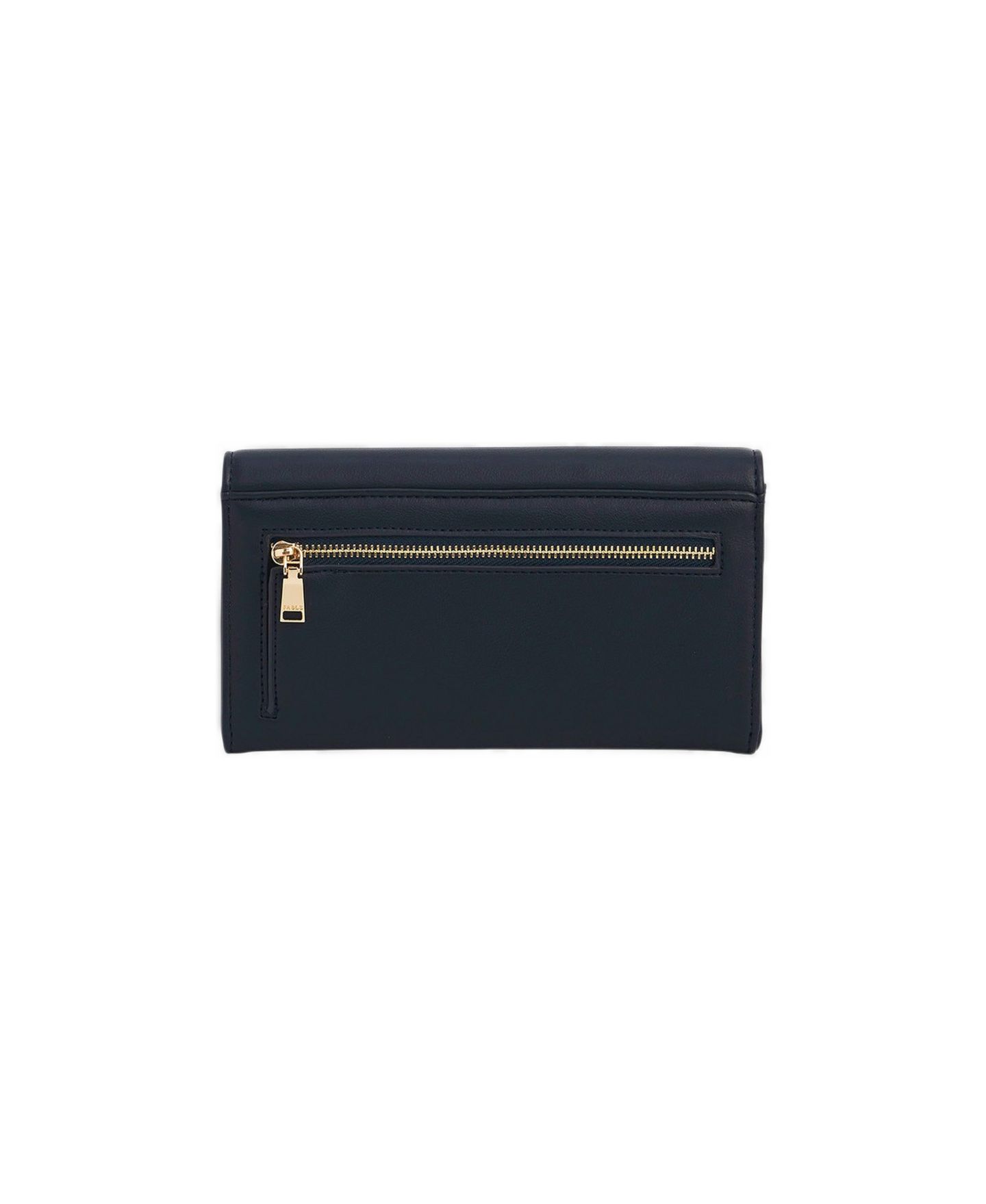 Женский кошелёк Fable England Floral applique Long Wallet, цвет: Тёмно-синий — фото 3
