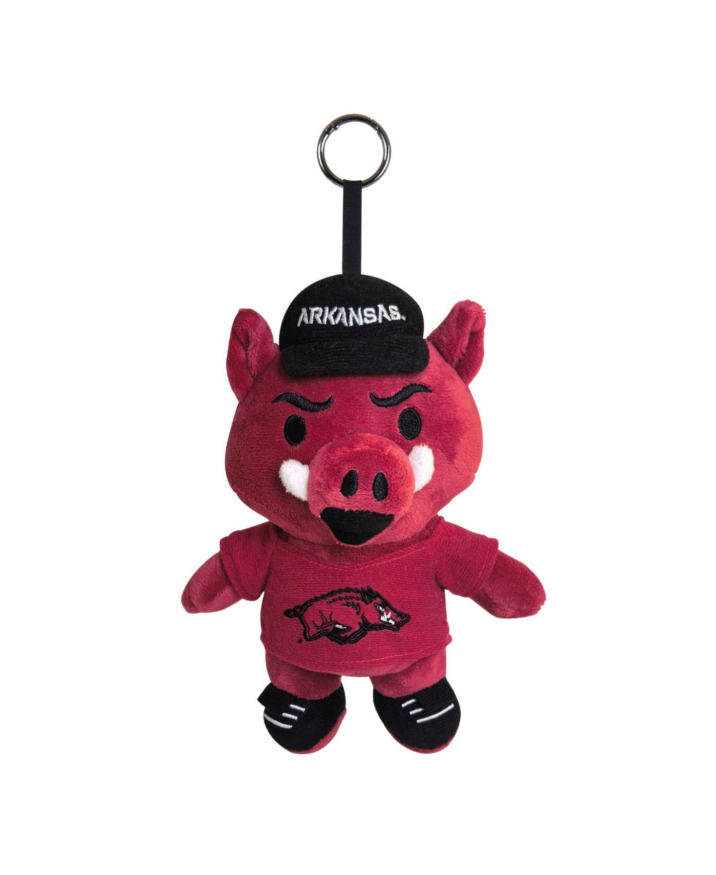 Женский брелок Logo Brands Arkansas Razorbacks Huddle Buddy Bag Charm — фото 1