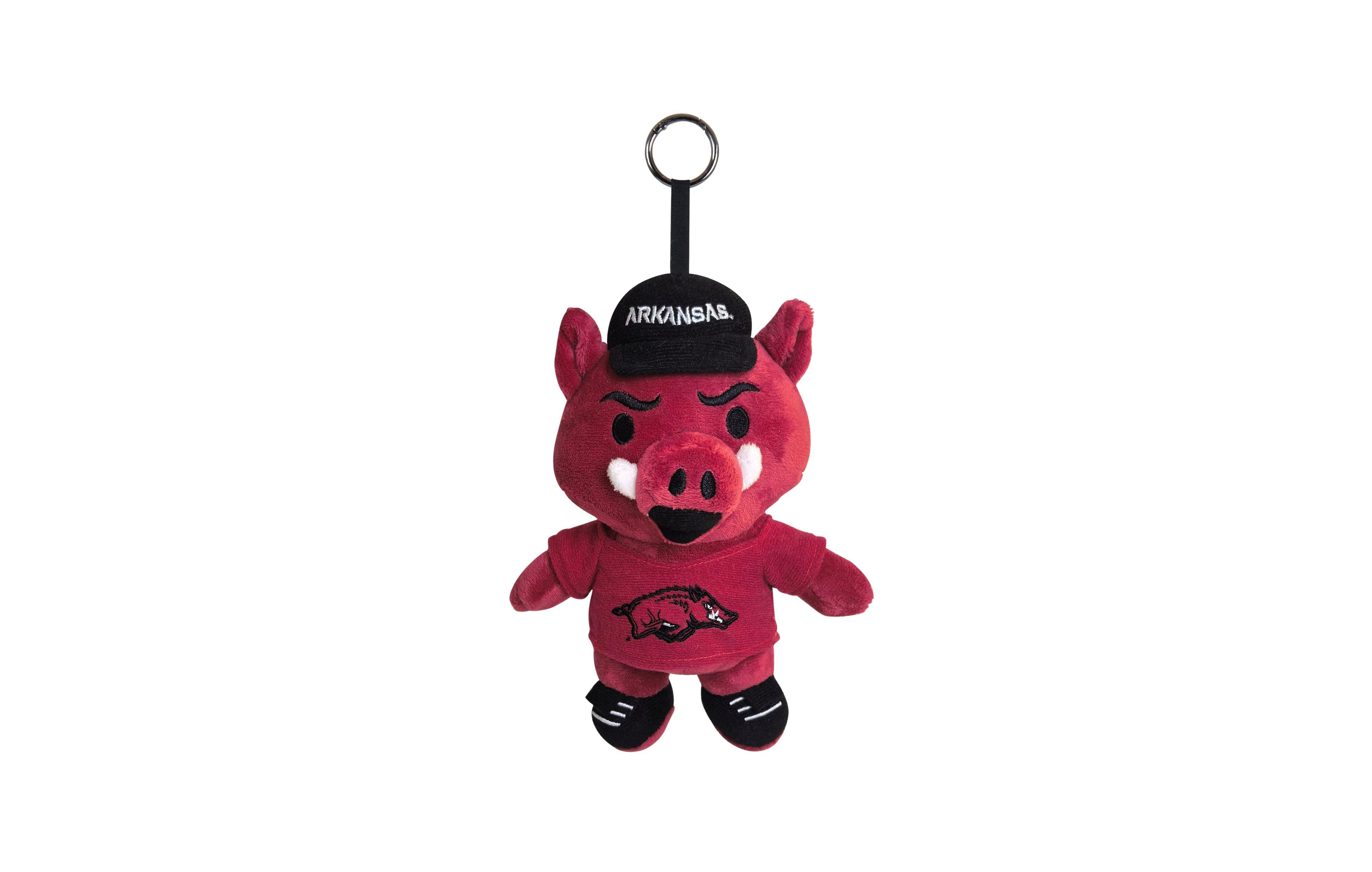 Logo Brands Arkansas Razorbacks Huddle Buddy Bag Charm