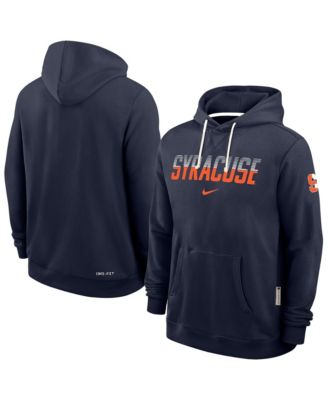 Men's Navy Syracuse Orange 2026 Sideline Standard Issue Dri-FIT Hoodie