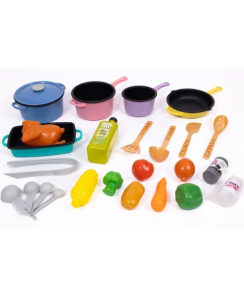 Детский игровой набор NurtureNature Imaginative Minds Cooking 27-Piece Playset, Ages 3+