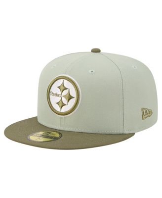 Men's Light Green/Olive Pittsburgh Steelers Color Pack 59FIFTY Fitted Hat