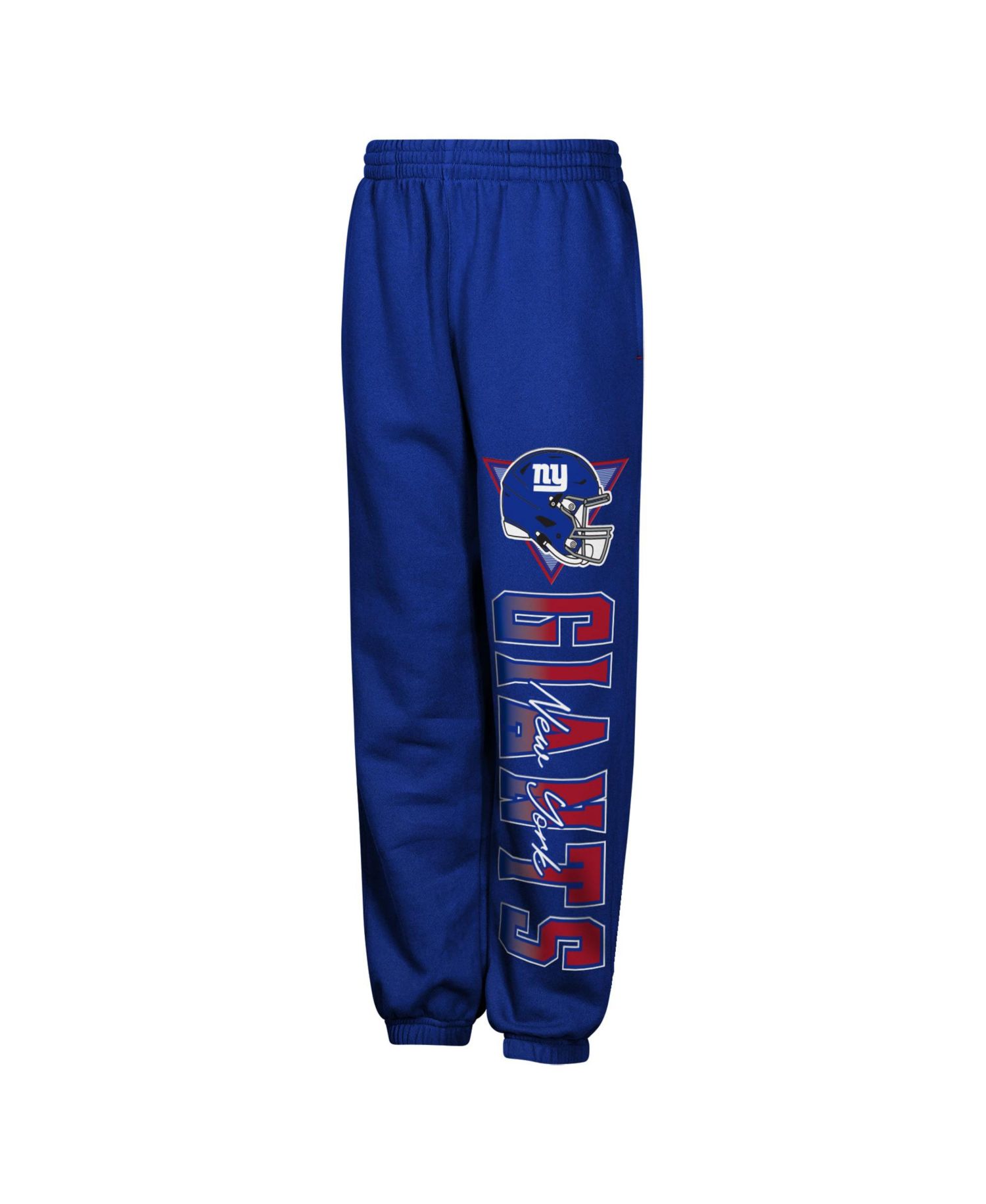 Big Boys and Girls Royal New York Giants Run & Gun Sweatpants