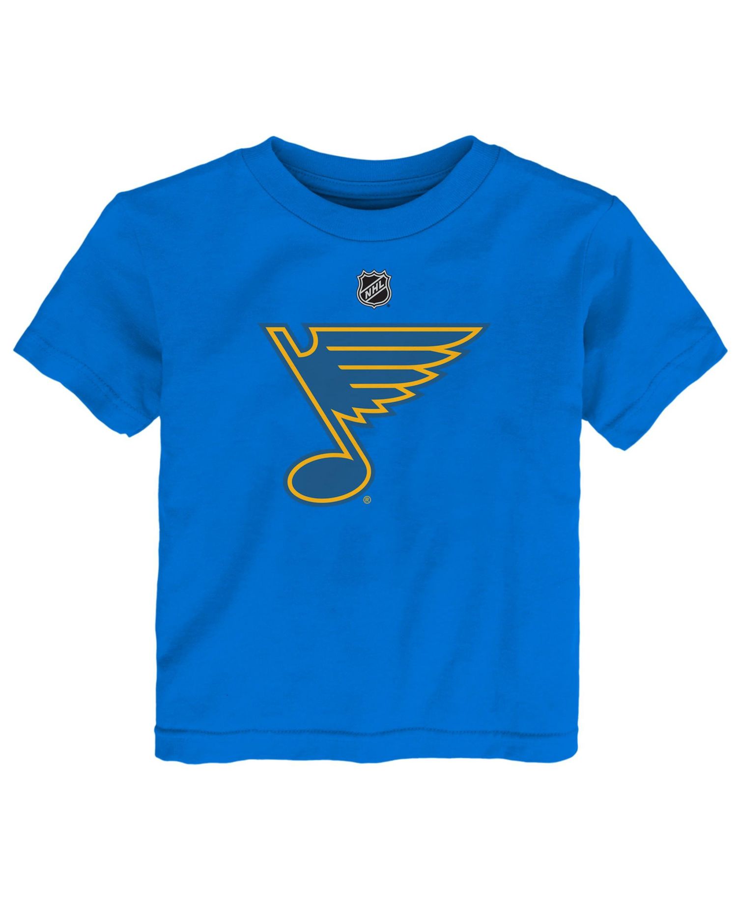 Baby Boys and Girls Blue St. Louis Blues Primary Logo T-Shirt