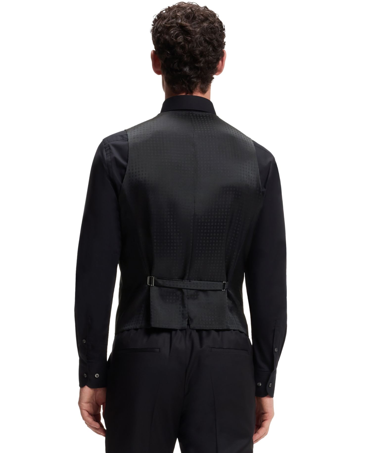 BOSS Men's Single-Breasted Waistcoat