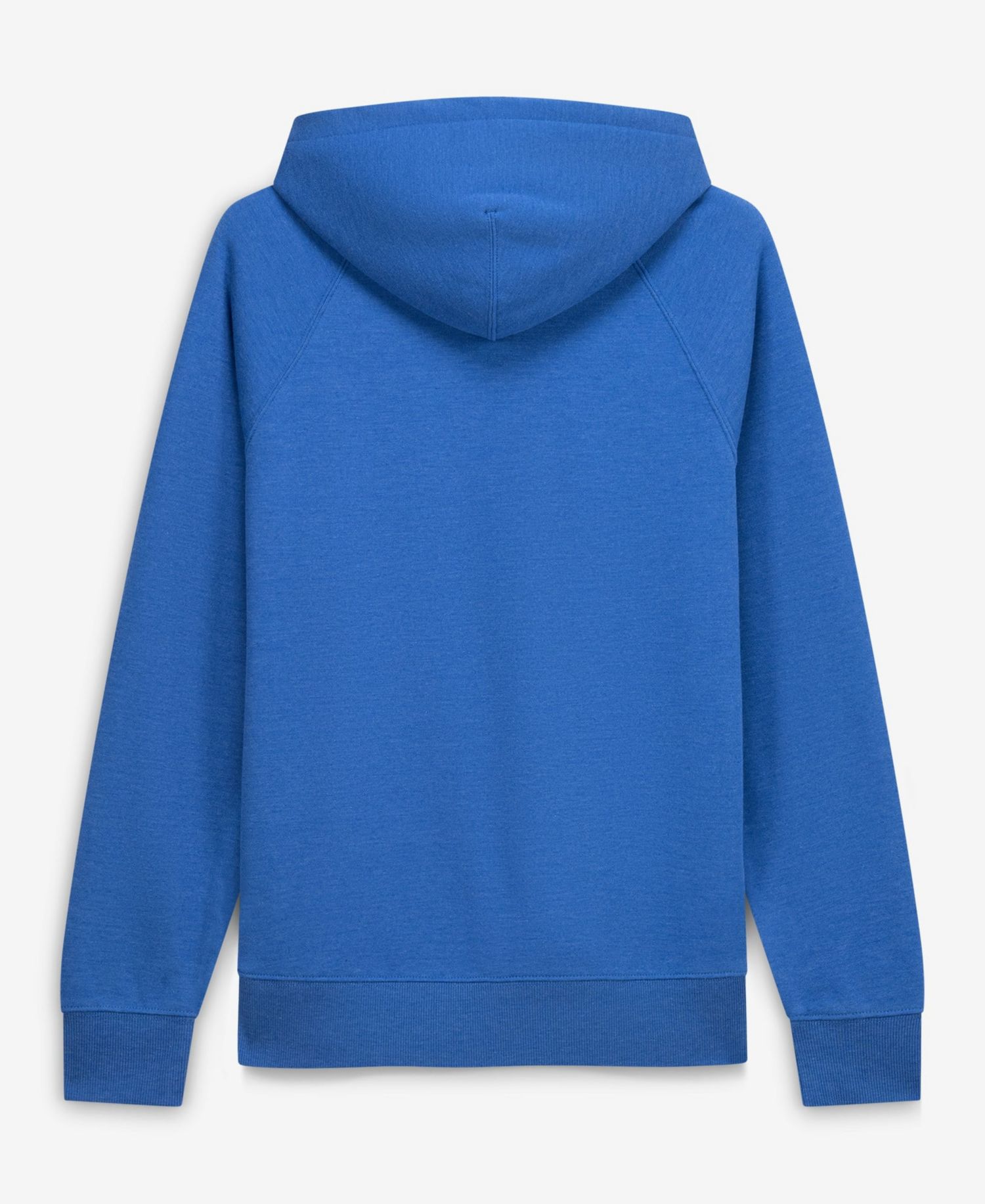 Men's and Women's Blue New York Knicks Logo Tri-Blend Raglan Hoodie