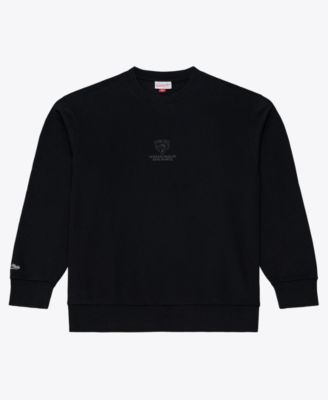 Men's Black Chicago Bears Core Essentials Micro Logo Fleece Sweatshirt