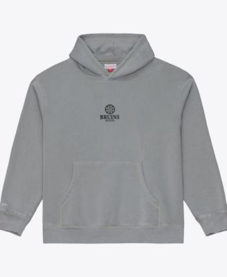 Men's Gray Boston Bruins Core Essentials Hoodie