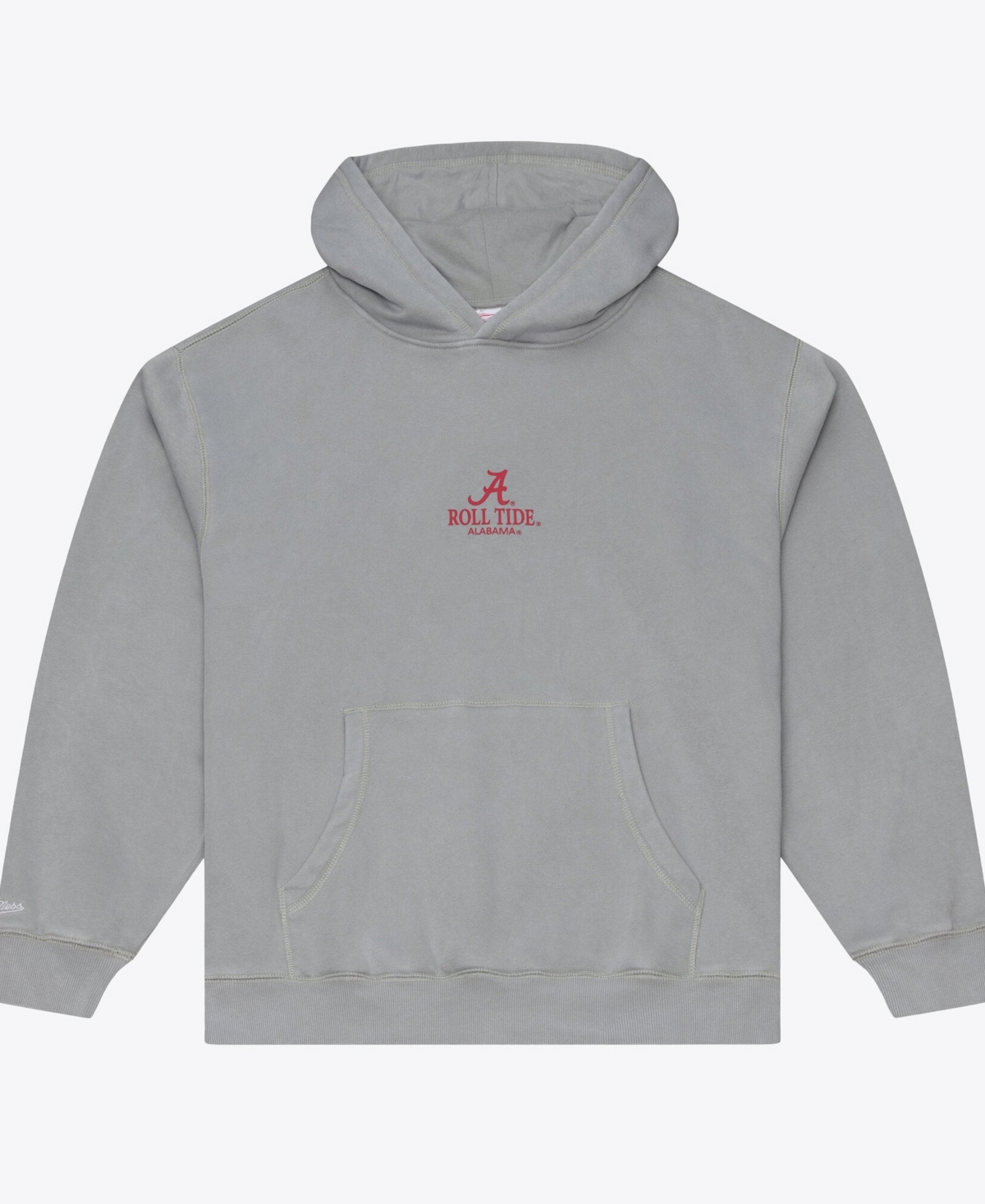 Men's Mitchell & Ness Gray Alabama Crimson Tide Core Icon Fleece Hoodie - Gray