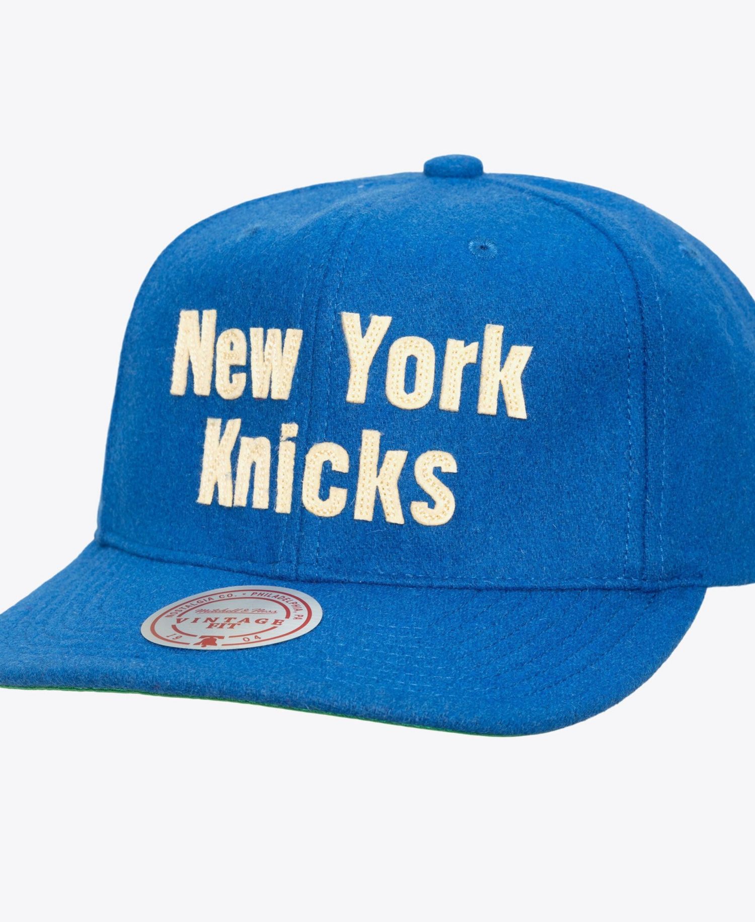 Men's Royal New York Knicks Hardwood Classics Retro Roots Vintage Adjustable Hat