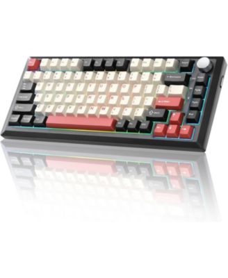 Y75 Wireless Mechanical Hot-Swappable Keyboard, Compatible with PC, Laptop, Tablet, Phone, PS5, Xbox and More