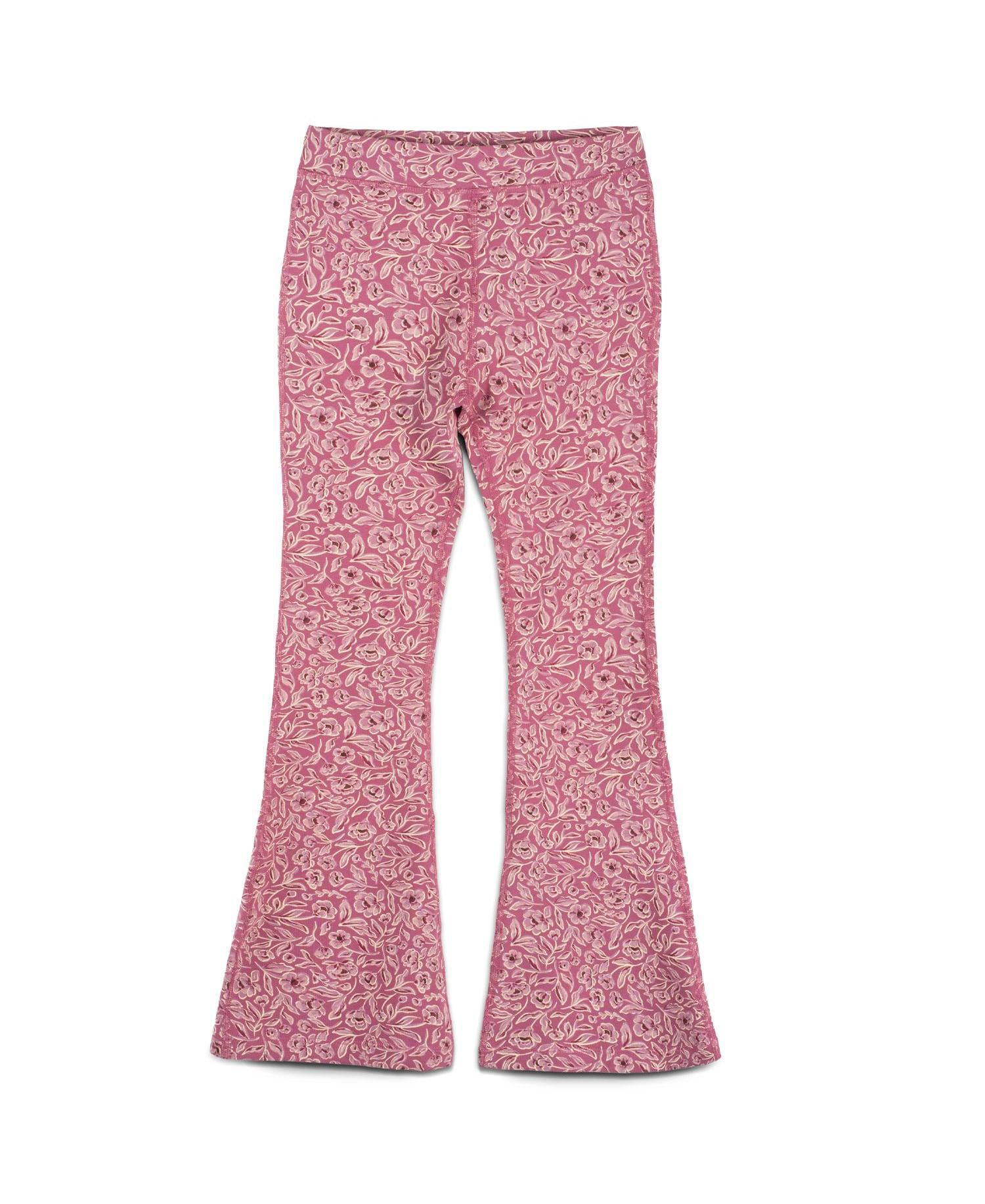 Girls' 4-16 Yoga Pant Flare Cotton Leggings