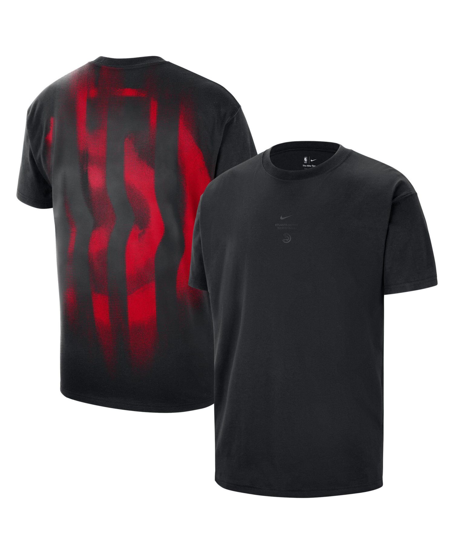 Men's Black Atlanta Hawks 2026 Standard Issue Pre-Game Max 90 T-Shirt