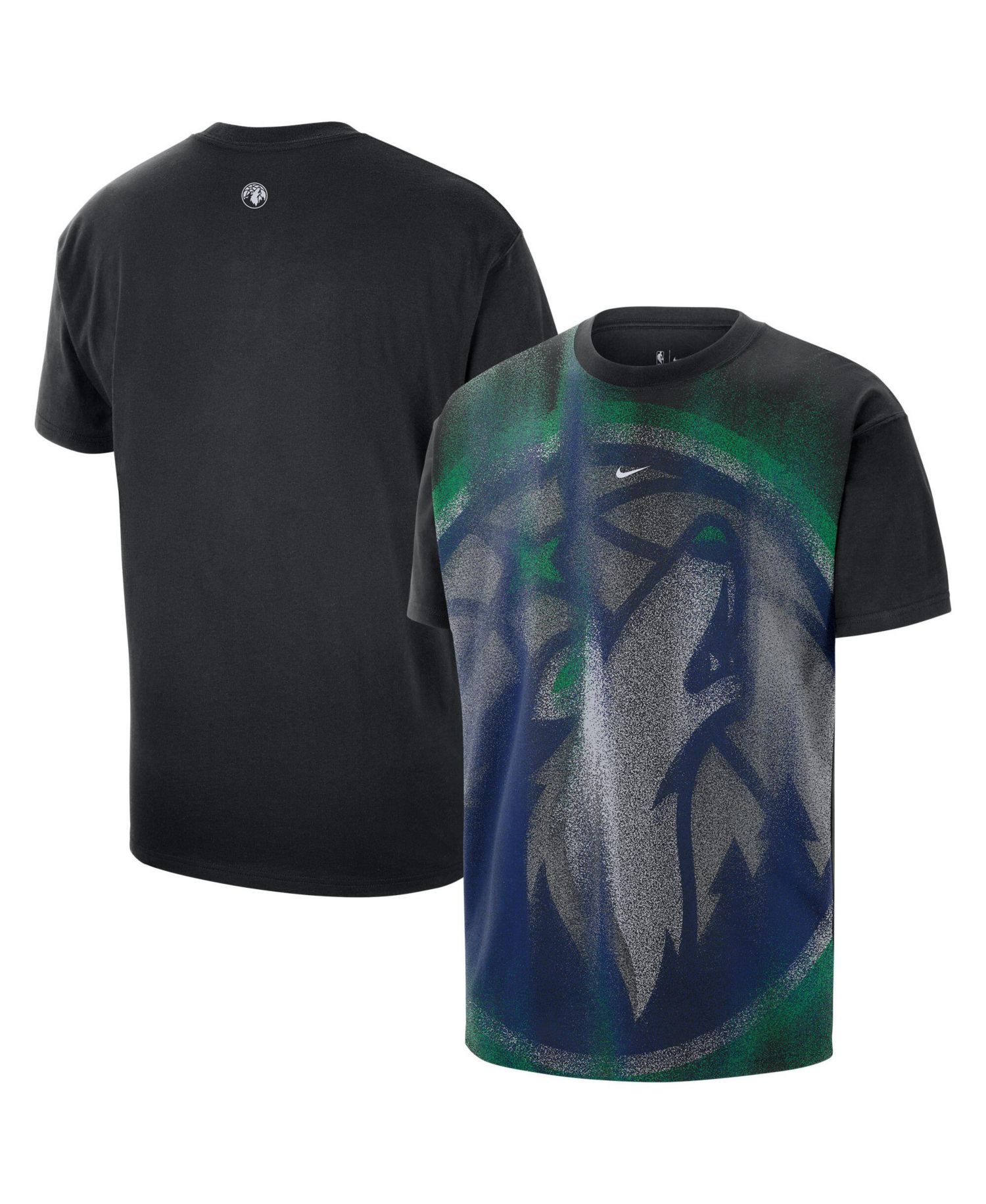 Men's Black Minnesota Timberwolves 2026 Standard Issue Practice Icon T-Shirt