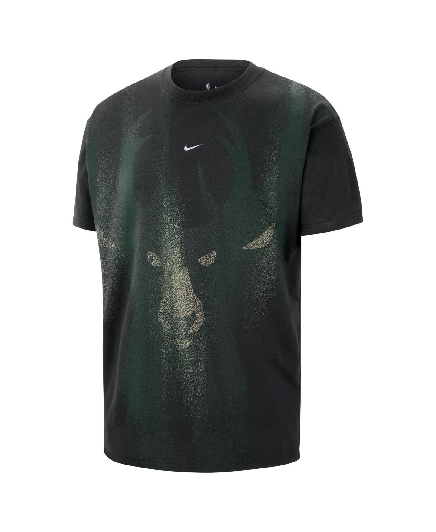 Мужская футболка Nike Black Milwaukee Bucks 2026 Standard Issue Practice Icon — фото 2