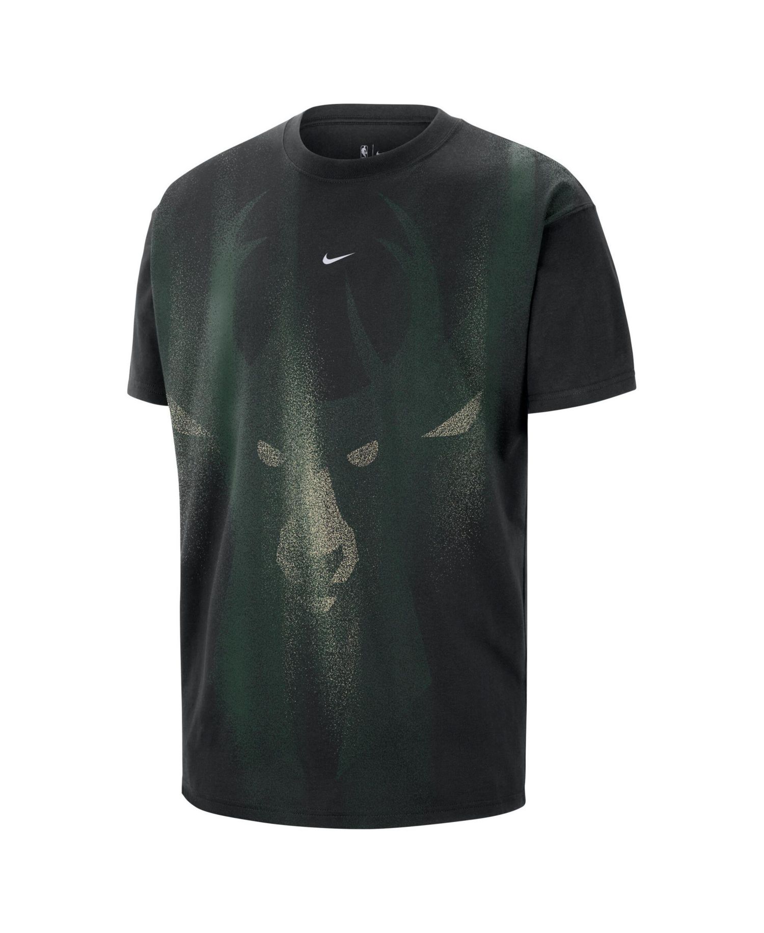 Men's Black Milwaukee Bucks 2026 Standard Issue Practice Icon T-Shirt