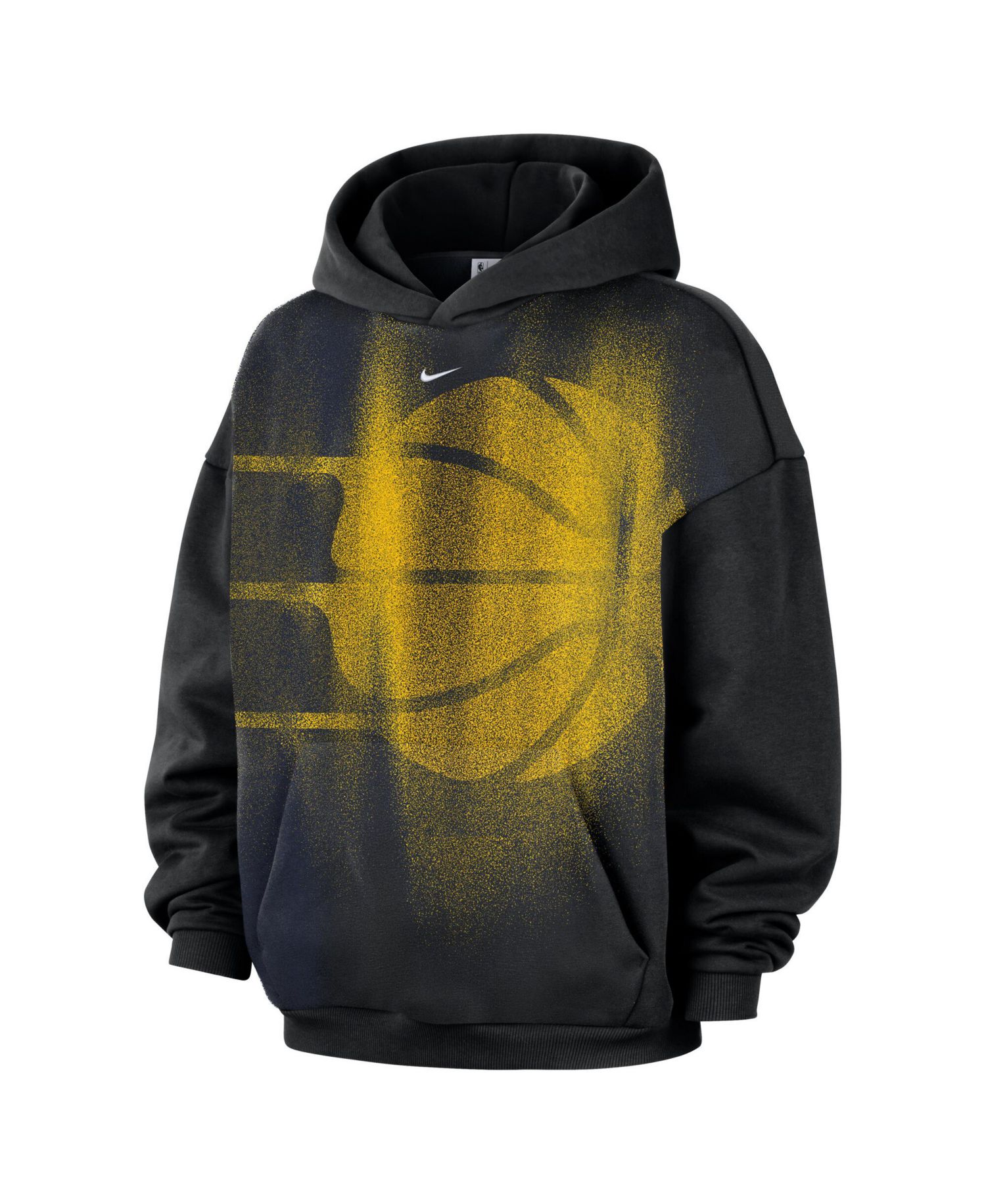 Men's Black Indiana Pacers 2026 Standard Issue Practice Icon Fleece Pullover Hoodie