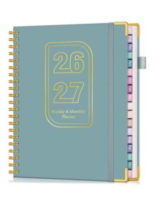 18 Months Weekly Monthly Hardcover Academic Planner For Students Teachers Large Planning Organizer